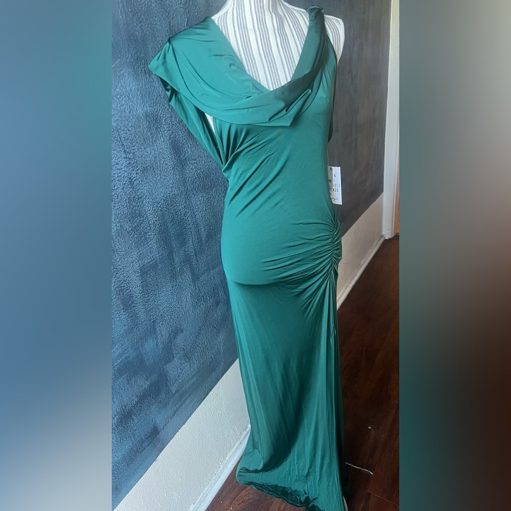 Free People low back Teal Dress